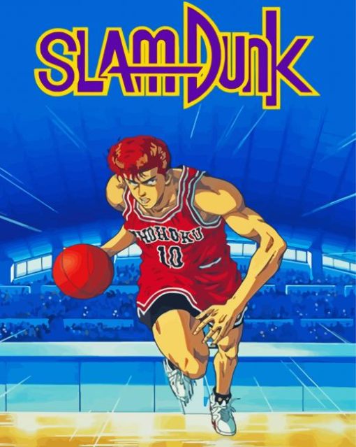Aesthetic Slam Dunk Paint by number