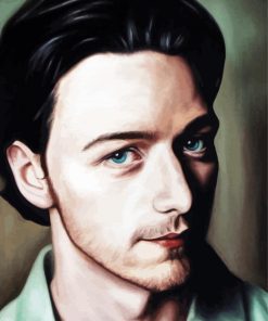 Aesthetic James Mcavoy Paint by number