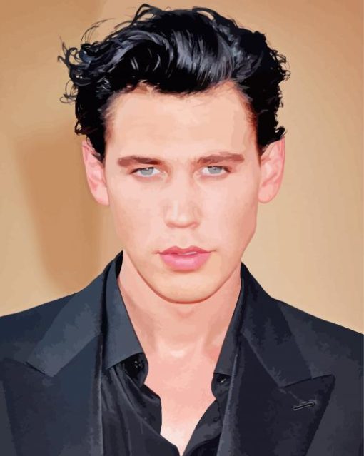 Austin Butler paint by number