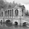 Black And White Palladian Bridge Paint by number