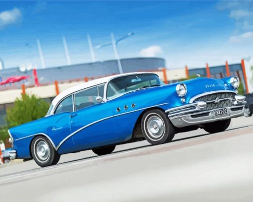 Buick Art paint by number