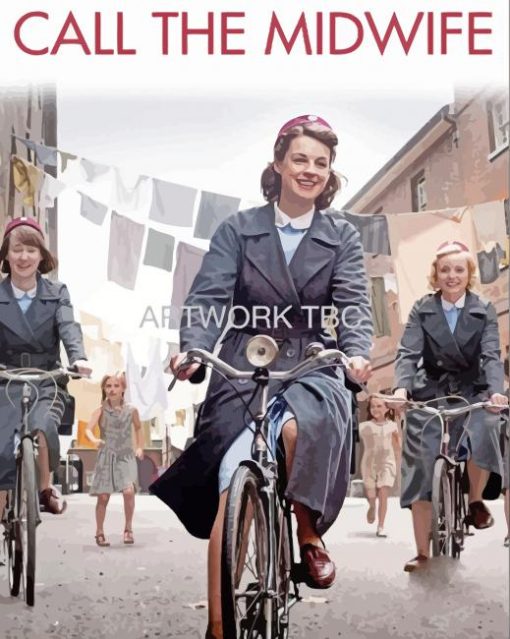 Call The Midwife Poster paint by number