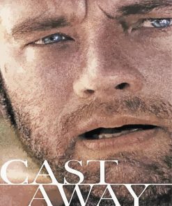Cast Away Movie Poster paint by number