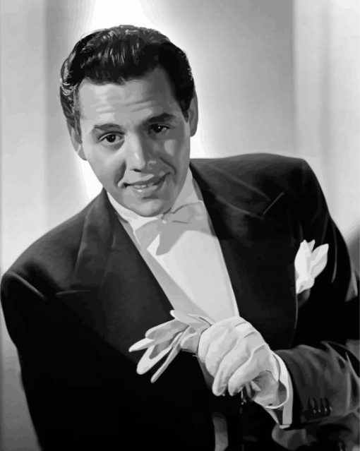 Classy Desi Arnaz paint by number