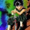 Cool Hiei paint by number