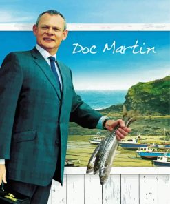 Cute Doc Martin paint by number