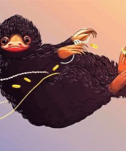 Cute Niffler paint by number
