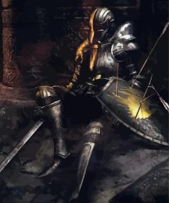 Demon Souls Paint by number