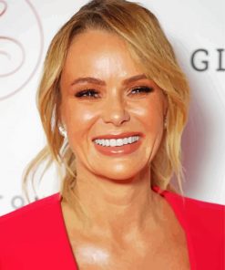 Gorgeous Amanda Holden paint by number