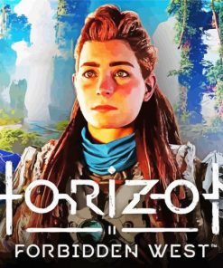 Horizon Forbidden West Video Game paint by number