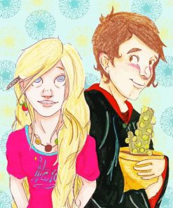 Illustration Neville And Luna paint by number