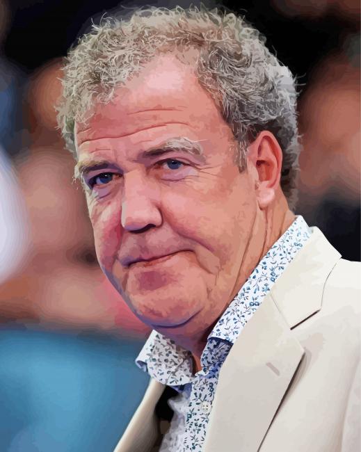 Jeremy Clarkson paint by number