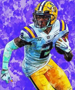 Justin Jefferson paint by number