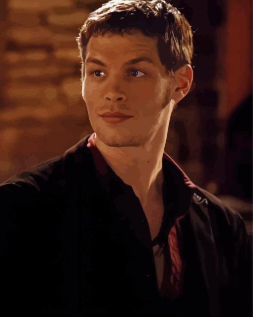Klaus Mikaelson Art Paint by number