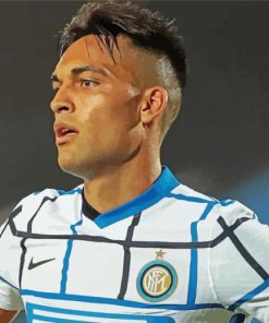 Lautaro Martinez paint by number