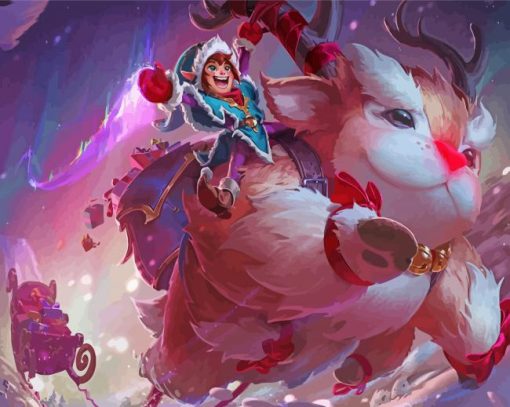 Song Of Nunu paint by number