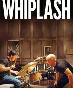Whiplash Poster paint by number