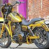 Yellow Rat Bike paint by number