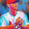 Adam Wainwright Colorful Art paint by number