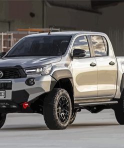 Aesthetic Toyota Hilux paint by number
