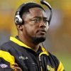 Aesthetic Football Coach Mike Tomlin Paint by number