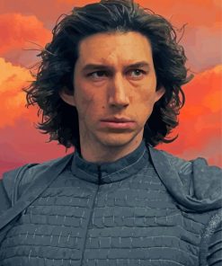 Ben Solo Star Wars paint by number