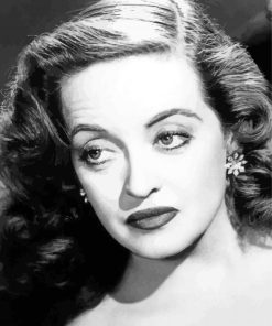 Bette Davis In All About Eve paint by number