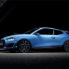 Blue Veloster Car paint by number