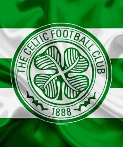 Celtic Football Club Flag paint by number