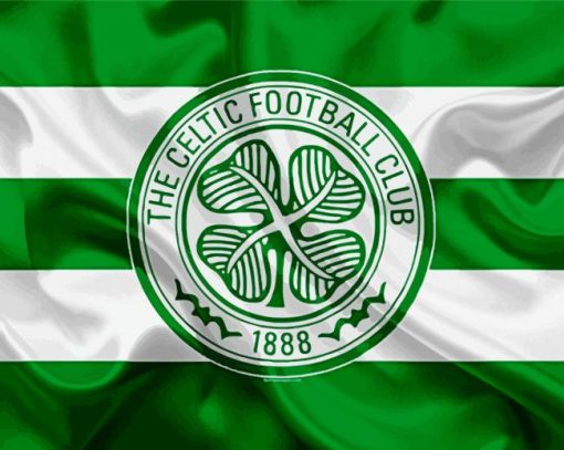 Celtic Football Club Flag paint by number