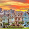 Color House San Francisco Sunset paint by number
