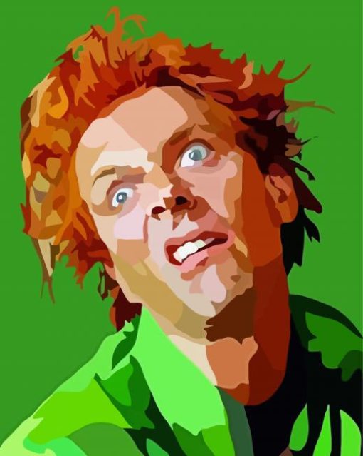 Drop Dead Fred Art paint by number