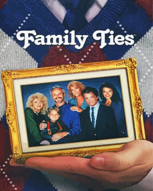 Family Ties Poster paint by number