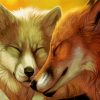 Fox And Wolf paint by number