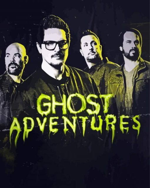 Ghost Adventures Paint by number