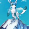 Glaceon Illustration paint by number