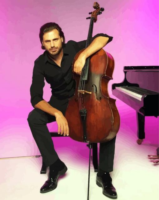 Hauser Cellist paint by number