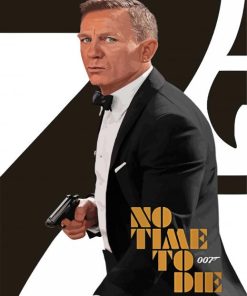 James Bond Poster paint by number