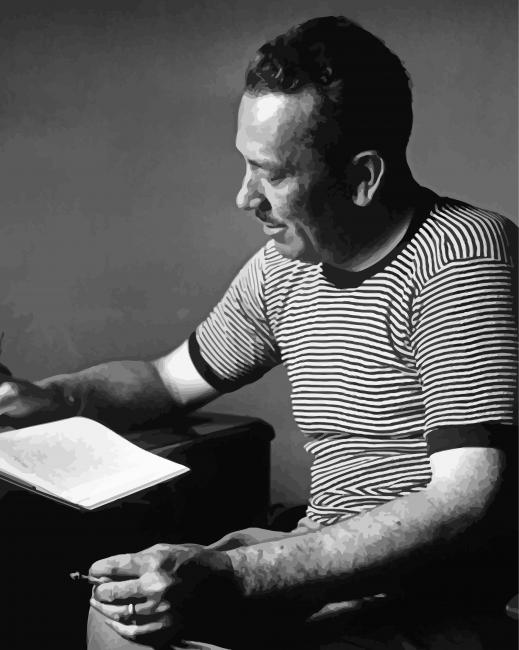 John Steinbeck paint by number