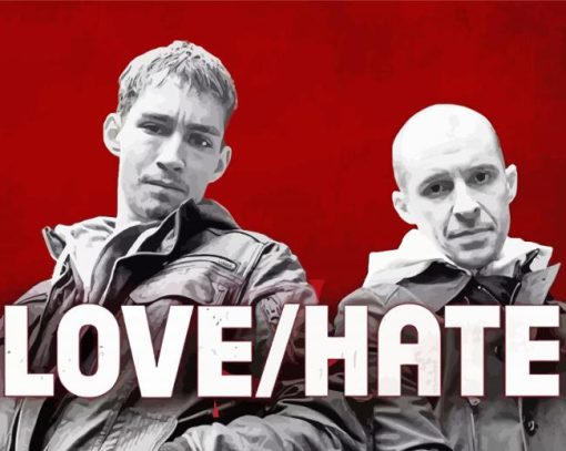 Love Hate Serie paint by number