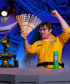 Mystery Science Theater Paint by number