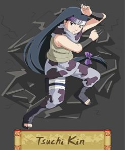 Naruto Kin Tsuchi Anime Girl paint by number