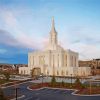Pocatello Idaho Temple USA Paint by number