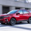 Red Chevy Equinox Car Paint by number