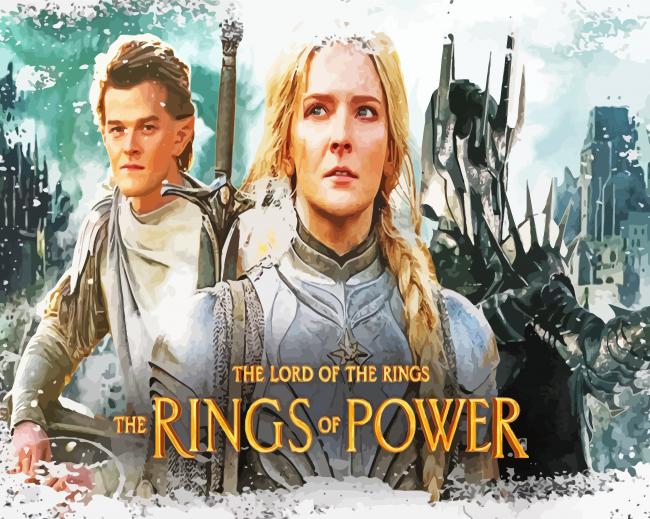 Rings Of Power paint by number