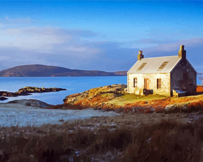 Scoltland Applecross paint by number