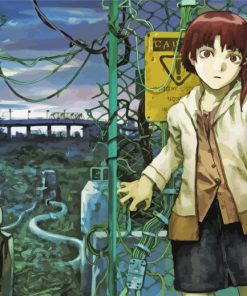 Serial Experiments Lain Anime Paint by number