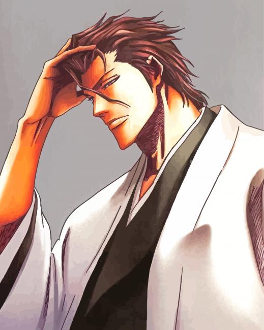 Sosuke Aizen paint by number
