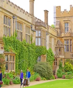 Sudeley Castle Cheltenham paint by number