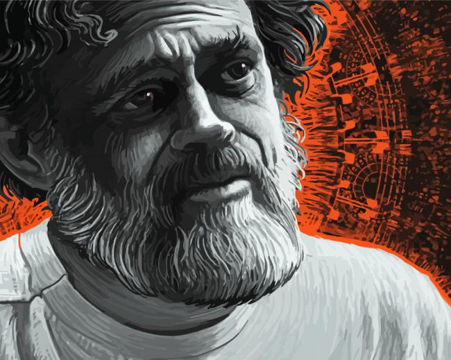 Terence McKenna Art Paint by number